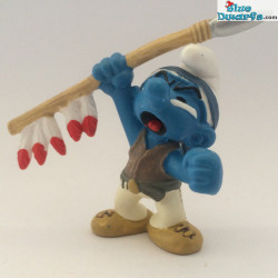 20549: Canoe Smurf (native americans 2007)