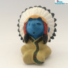 20549: Canoe Smurf (native americans 2007)