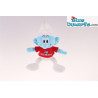 Smurf Plush 3: I Love the smurfs (red) +/- 20 cm
