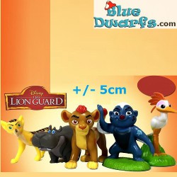 Lion King playset Disney 6x (+/- 5cm)