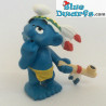 20549: Canoe Smurf (native americans 2007)