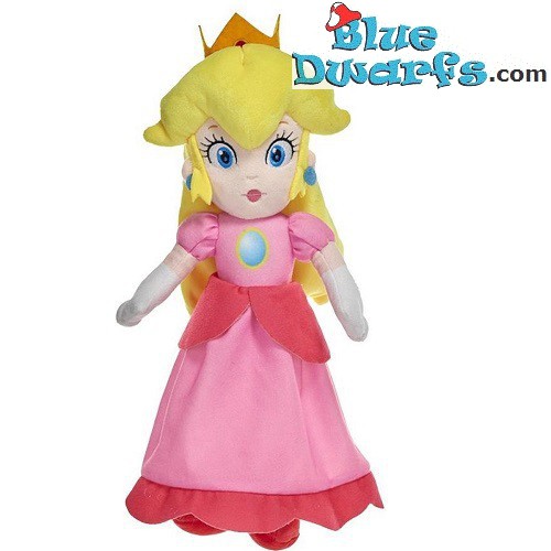 Plush: Super Mario:  Princess Peach (+/- 27 cm)