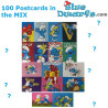 100x Tarjeta postal Los pitufos- 15x10,5 cm