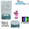 Lampada colorata puffi  - MOODLIGHT -  (+/- 20cm)