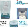 Lampara (3 Intensities WHITE) de Pitufina  - Moodlight -  (+/- 20cm)