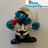 20123: Puffo vigile (uniforme bianca e nera) POLAND - Schleich - 5,5cm