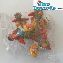 20499: 5x Pirluit (variante azul) - Schleich - 5,5cm