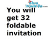 32x Cartes d'Invitation Schtroumpfs - Langue néerlandaise - Articles d'Anniversaire Schtroumpfs