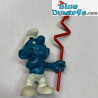 40208: Schilddrager Smurf met bliksem (CNT)