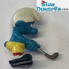 20055: Golfista puffo (Scarpe: nero / bianco) - Schleich - 5,5cm