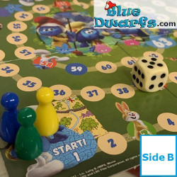 Smurf Parcheesi -  The Smurfs board games - Pocket Edition - 2 games in 1