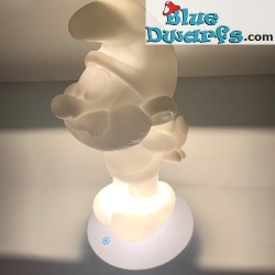 Smurfen lamp grote smurf (3 Intensities WHITE)  - MOODLIGHT -  (+/- 20cm)