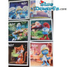 6x magnete" puffi +/- 4,5cm (Smurf Experience)