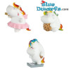 3x Einhorn - Spielset Pummel - Bullyland - +/- 6cm
