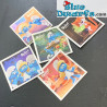 Smurf sticker set of 5 stickers Smurf Experience exclusive - 4,5cm
