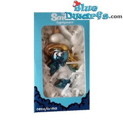 Christmas Smurf ornament smurfette +/- 13cm (Smurf Experience exclusive)