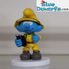 Les Schtroumpfs sur socle - 14 professions - Sbabam - 7,5cm - Serie 2