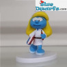 14 Smurf figurines on pedestal - Professions - Sbabam - 7,5cm (Serie 2)