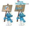PLA0147+PLA148: Sign bearer Smurfs  "60 years smurfs +Smurf Experience" (2018)