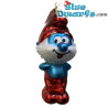 Kerstmis Grote smurf kerstbal +/- 13cm (Smurf Experience exclusive)