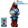 Kerstmis Grote smurf kerstbal +/- 13cm (Smurf Experience exclusive)