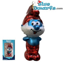 Christmas Smurf ornaments +/- 13cm (Smurf Experience exclusive)