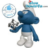 Atomium Smurf 60-jarige jubileum figuur kunsthars massief - 2018