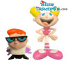 Dexter & Dee Dee - Dexters Labor set (Nickelodeon, +/- 4,5 cm)