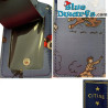 Tintin et Milou: 2x Potre-etiquette Hergé (11x7cm)