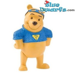 Winnie the Pooh als superman - Bullyland Disney (+/- 7cm)