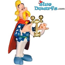 Assurancetourix figurine Asterix et Obelix Plastoy (+/- 6-10 cm)
