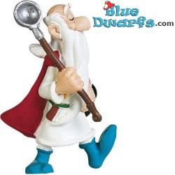 Miraculix mit hölzerner Kelle - Asterix und Obelix Figur Plastoy (+/- 6-10 cm)