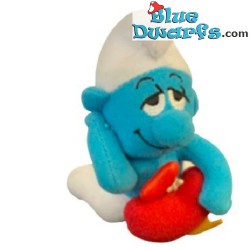Mc Donalds Smurf with heart in love plush - with vibration (2/ 2000)