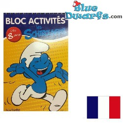 Cuaderno Pitufo bloque de actividades  Francés (20x13cm)