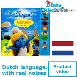 Smurf sounds book - Dutch  Language - The Smurfs - 24 pages