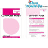 Masque de confort premium des Schtroumpfs LARGE : homme/ Pink Ribbon