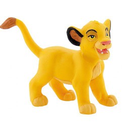 El rey león/ Figurina Simba cachorro (Bullyland, +/- 4x3 cm)