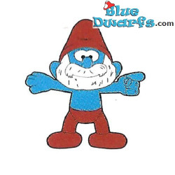 Papa Smurf - McDonald's Figurine - Hard Plastic - Happy Meal 2018 - 7 cm