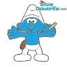 Finance Smurf - Mc Donalds figurine (2018 / +/- 7 cm)