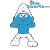 Clockwork Smurf - Mc Donalds figurine (2018 / +/- 7 cm)