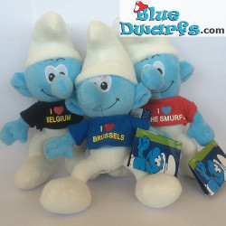 Smurf Plush 1: I Love Belgium (black)