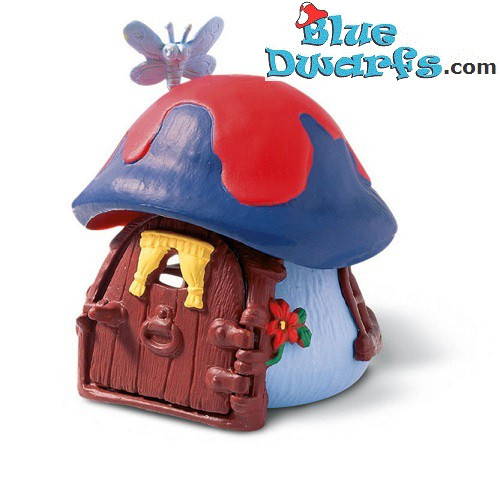 49013: Cottage blue/red