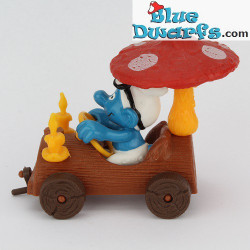 40232: Pitufo con coche (Super pitufo/ MIB/ NEW STYLE)