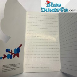 6 x (invitation) cards smurfs (neutral)