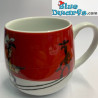 Lucky Luke Porcelain Mug 0.42L – With Scratching Rantanplan – Faster than His Shadow