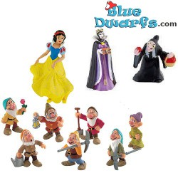 Disney Snowwhite and the seven dwarfs playset (Bullyland, 6-8 cm)