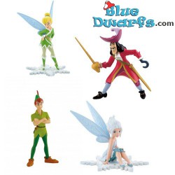 Peter Pan+ Tinkerbell/ campanita Disney Set de juegos +/- 6cm  (Bullyland)