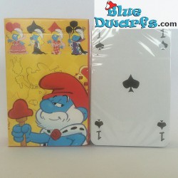 Playing Smurfs colored (54 cards)