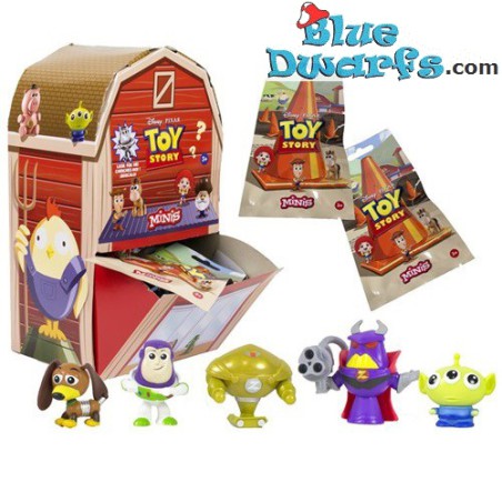 12x Toy Story figuurtjes speelset (+/- 4cm)