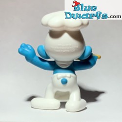 Chef Smurf - Mc Donalds figurine (2018 / +/- 7 cm)